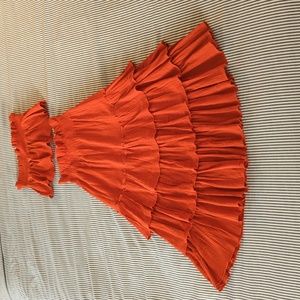 Two piece set 💃🏽 skirt strapless top dress - Free People NWOT